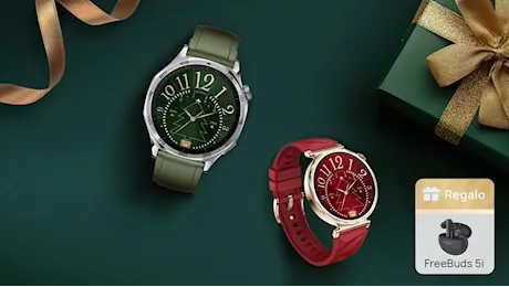 Il Natale al polso: Huawei lancia Christmas Edition di Watch GT5