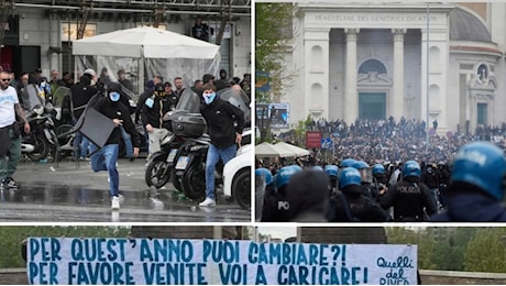 Derby Lazio-Roma, per gli scontri arrestato un ultrà biancoceleste. I poliziotti feriti salgono a 24