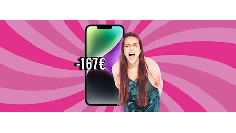 iPhone 14 128GB: best buy folle su MediaWorld al Single's Day