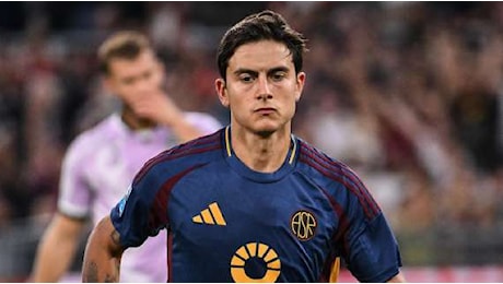 Roma, rientrato l'allarme Dybala: non c'è lesione ma salterà la sfida contro il Venezia