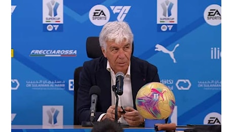 Inter-Atalanta in Supercoppa, Gasperini: 'Sarà una partita diversa dalle altre con l'Inter'