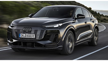 Audi al Salone di Parigi con la nuova Q6 Sportback e-tron. Anteprima mondiale per il Suv elettrico in versione coupè