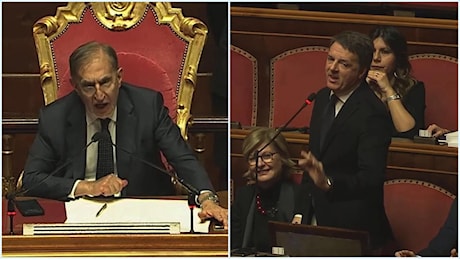 Manovra, scontro Renzi-La Russa: Camerata, rispetti le opposizioni in quest'aula: il video