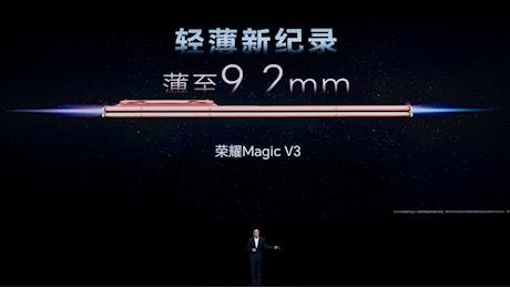Honor Magic V3 è ancora più sottile, fa impallidire Samsung Galaxy Z Fold6