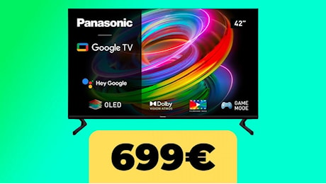 Le TV 4K OLED Panasonic TX sono in offerta in tutti i tagli per la Festa delle Offerte Prime