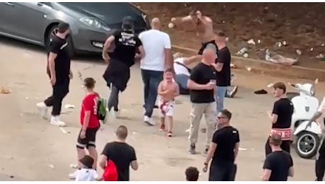 Rissa nel parcheggio del San Nicola, lite durata 4 minuti: tutta la ricostruzione della Digos