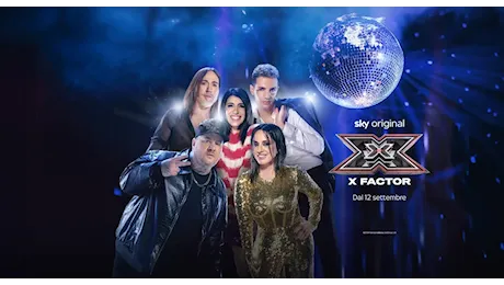 X Factor 2024 - La Grande Festa della Musica, al via su Sky e NOW