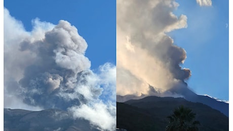 Etna in eruzione, emessa nube di cenere lavica alta 4,5 chilometri: chiuso settore dello spazio aereo