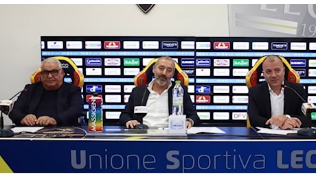 Giampaolo all'esordio casalingo: Juve forte anche in emergenza, ci servirà il supporto di tutti. I convocati • SalentoSport