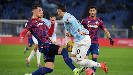 Lazio-Bologna 3-0: i rossoblù si fermano abbattuti dalla follia di Pobega