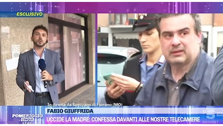 Pomeriggio Cinque, il giornalista Fabio Giuffrida: «Ho intervistato un assassino senza saperlo, ma il mio dovere era documentare tutto»