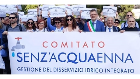 Il comitato Senz'acqua Enna organizza una protesta: «Dalle istituzioni il silenzio»