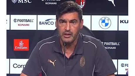 Milan Udinese, Fonseca: 'Ci sono problemi e vanno affrontati'. Video