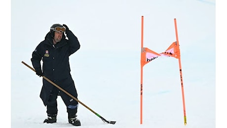 SuperG femminile di Sci di St. Moritz cancellato a causa del meteo (per nebbia e vento)