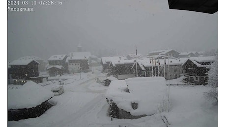 Domani possibile la prima neve in luoghi magici come Macugnaga, Alpe Devero e Livigno