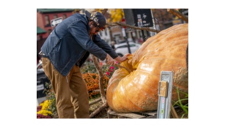 Zucca da 1.121 kg vince concorso mondiale in California