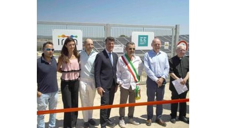 Tuscania - Inaugurato nuovo ed enorme parco fotovoltaico, soddisfazione per il sindaco Bartolacci