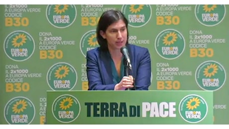 Schlein all’assemblea di Europa Verde: “L’unità non è un valore a tutti i costi, lo è se si costruisce un progetto coerente”