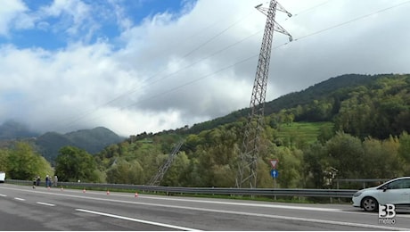 Cronaca meteo diretta - Maltempo Nembro, sindaco: Per tralicci franati lavori di zavorramento - Video