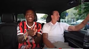 Il video di Ibrahimovic che gioca a «Chi si muove è gay» con lo youtuber Speed