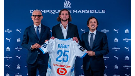 UFFICIALE: Adrien Rabiot è un nuovo giocatore del Marsiglia