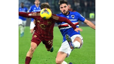 Sampdoria troppo fragile, la Roma imperversa. Solo Yepes salva l'onore