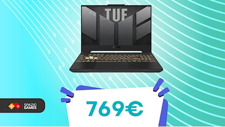 ASUS TUF Gaming F15 in SUPER OFFERTA! Notebook da sogno al MINIMO STORICO!