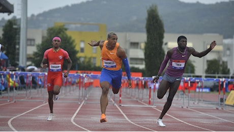 Gioia per Lorenzo Simonelli e Ayomide Folorunso al meeting di Brescia, Tebogo e Chebet in scioltezza