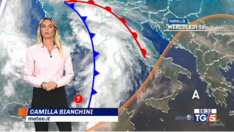 Meteo 16 ottobre, torna il maltempo con rischio di fenomeni intensi. Ecco dove