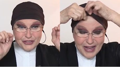 Verissimo, Eleonora Giorgi si mostra senza cappello: I capelli stanno ricrescendo, il mio problema è mangiare. Il video