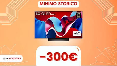 Ci voleva uno sconto di 400€: questa Smart TV LG OLED oggi è al MINIMO STORICO!