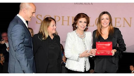 Consegnata a Sophia Loren la prima “Chiave di Cinecittà