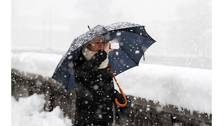 Tempesta artica sull'Italia, rischio neve a Torino e Milano: ecco fino a quando