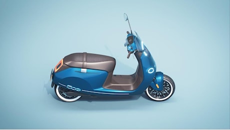 La Fiat 500 diventa uno scooter elettrico disegnato da Pininfarina