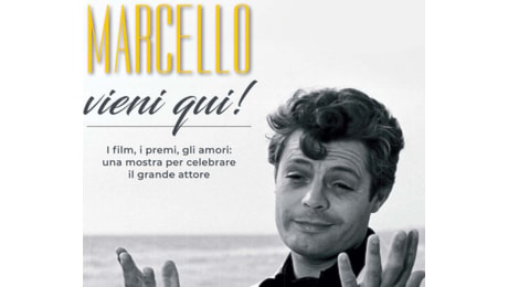 'Marcello, vieni qui!': al Lecco Film Fest la mostra che celebra Mastroianni