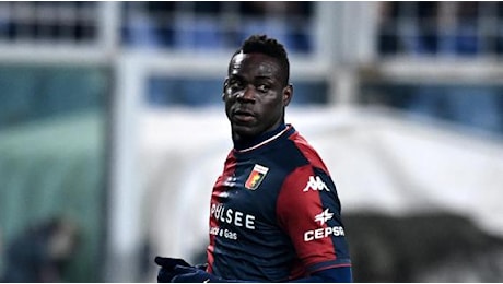 Genoa, Balotelli già in partenza? Entro il 31 dicembre può liberarsi, ha un'offerta dal Messico