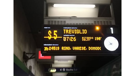 È stata una mattina di delirio per i treni intorno a Milano, conseguenze ancora nel pomeriggio