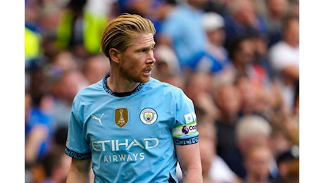 De Bruyne-City, è finita: futuro in Serie A? La destinazione