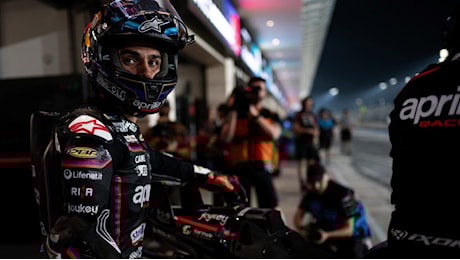 Trauma toracico e costale con pneumotorace: GP Qatar nero per Martin