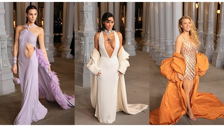 Lacma 2024, pagelle look: Kardashian e il crocifisso di Lady D (5), Vittoria Ceretti divina (10), Blake Lively colorata (8), Emily Ratajkowski e l'abito del 1996 (9,5)