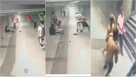 Milano, giovane picchiato e rapinato in Stazione Centrale: la sequenza dell'aggressione