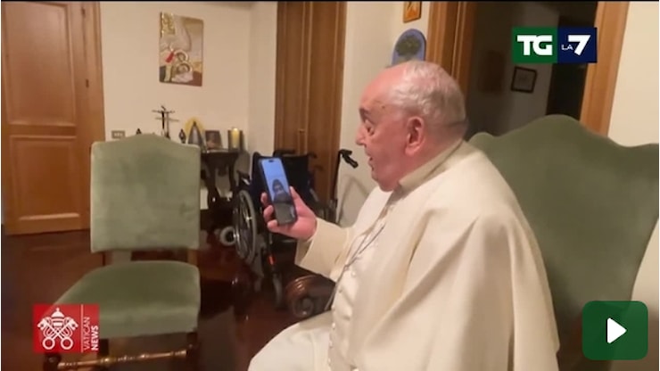 Padre Romanelli e il cordoglio da Gaza per Papa Francesco: Ci chiamava sempre, anche quando era in ospedale - TGLA7 Padre Romanelli e il cordoglio da Gaza per Papa Francesco: Ci chiamava sempre, anche quando era in ospedale - TGLA7