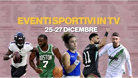 Premier, Serie B, Nba e tanto altro: lo sport in tv durante le feste