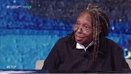 Che tempo che fa, Whoopi Goldberg: Nella mia carriera ho accettato ruoli che i bianchi rifiutavano