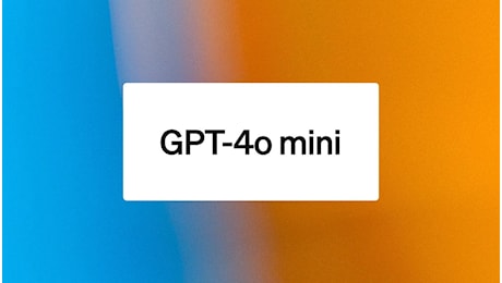 GPT-4o mini, come funziona il modello piccolo ed economico di OpenAI