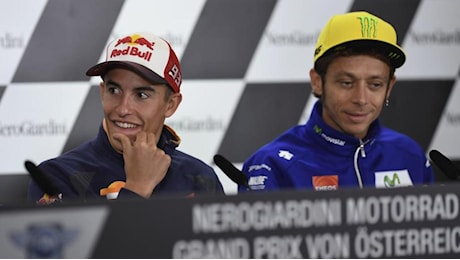 Marquez risponde a Valentino Rossi prima del Gp di Misano: «Non permetterò a nessuno di distrarmi»