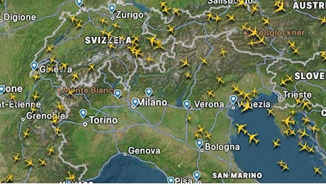 Voli per Milano e il Nord Italia in ritardo o dirottati su altri scali: in avaria i radar di terra che controllano il traffico aereo