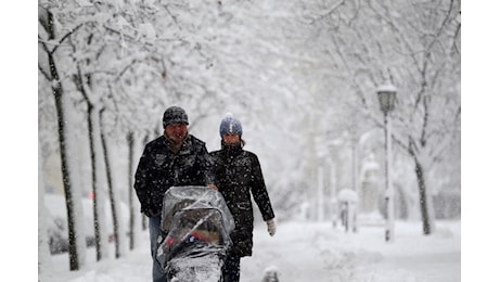 Le NEVICATE di lunedi 23 dicembre: le regioni interessate e le quote