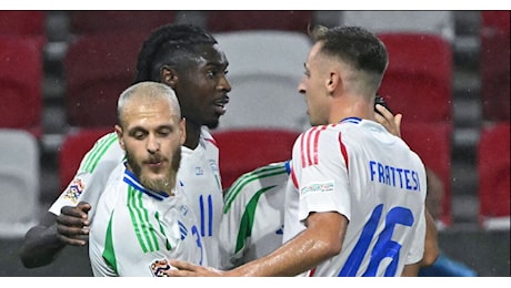 Nations League, Israele-Italia 1-2: Frattesi e Kean firmano i tre punti a Budapest