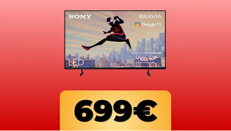 Sony BRAVIA KD-50X80L 50 4K HDR Google TV in offerta su Amazon per il Black Friday